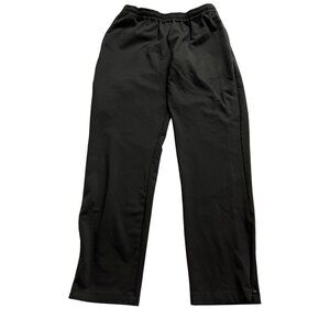 TRINITY Straight Sweat Pants in Black